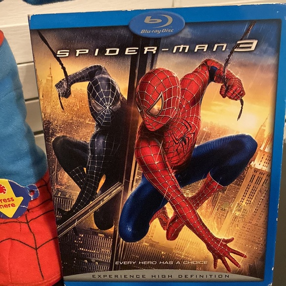 2006Hasbro Marvel Itsy  Bitsy Spider-Men Signing/ Dancing Toy &Blu ray 2007 Disc - Picture 11 of 14